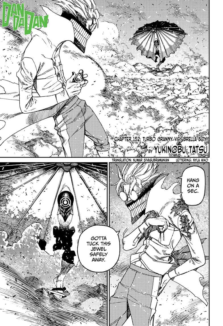 Dandadan Chapter 152 page 1 - 