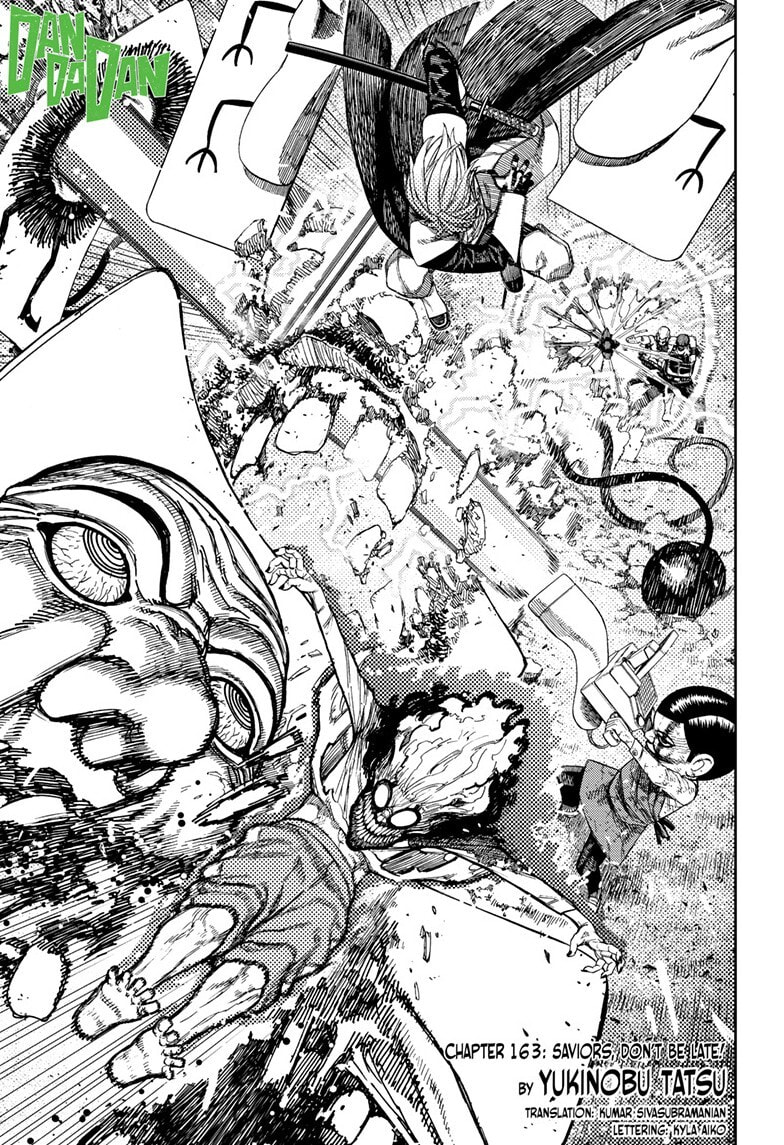 Dandadan Chapter 163 page 1 - 
