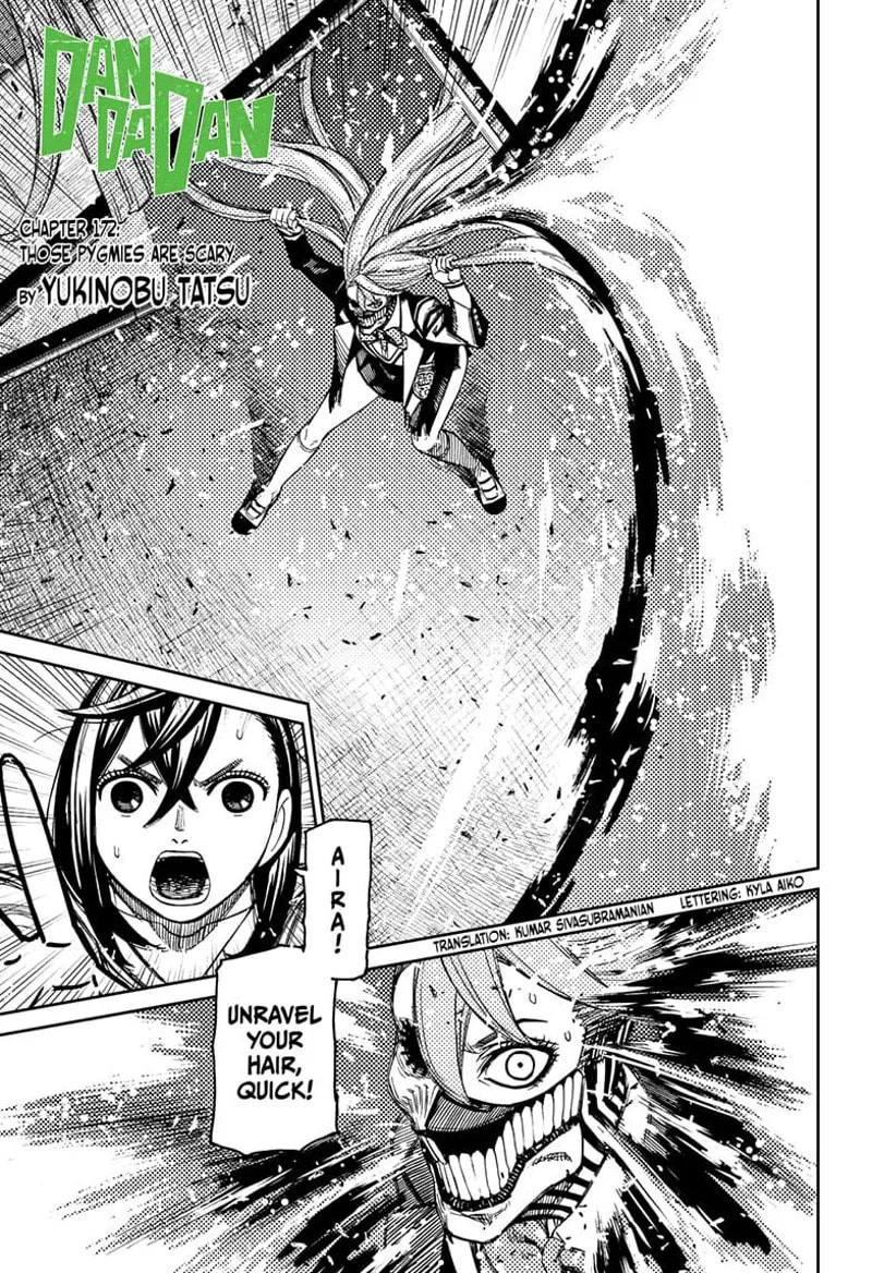 Dandadan Chapter 172 page 1 - 