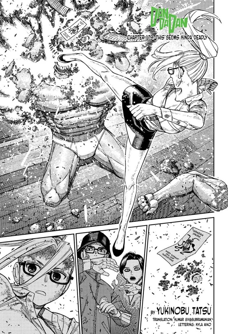 Dandadan Chapter 179 page 1 - 