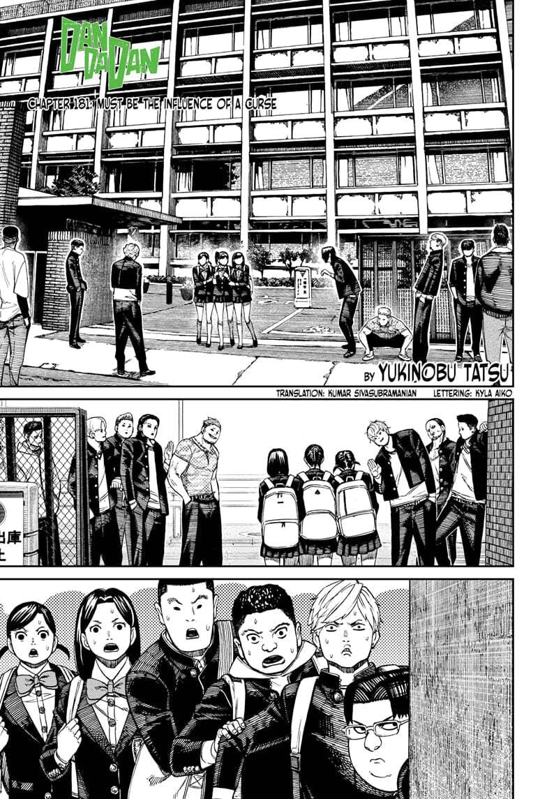 Dandadan Chapter 181 page 1 - 