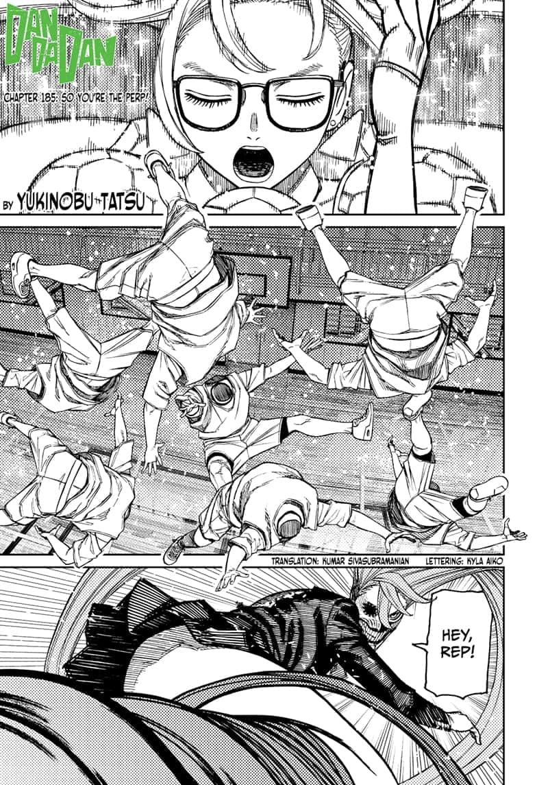 Dandadan Chapter 185 page 1 - 