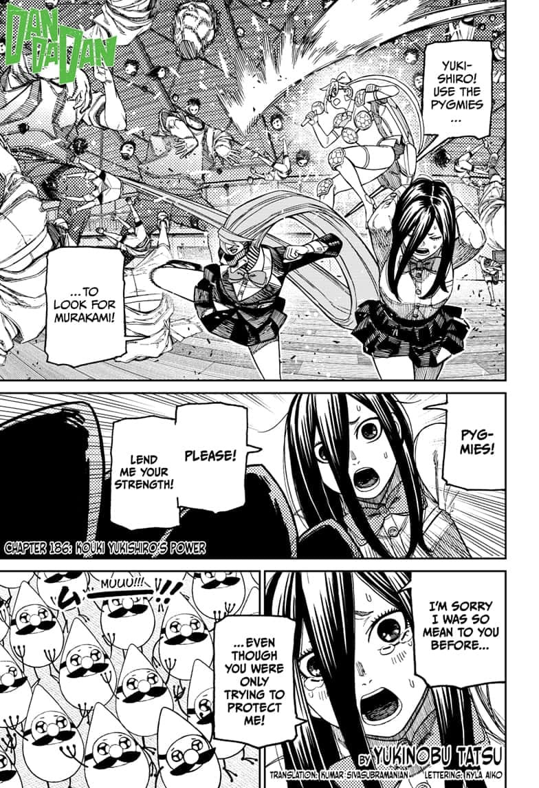Dandadan Chapter 186 page 1 - 