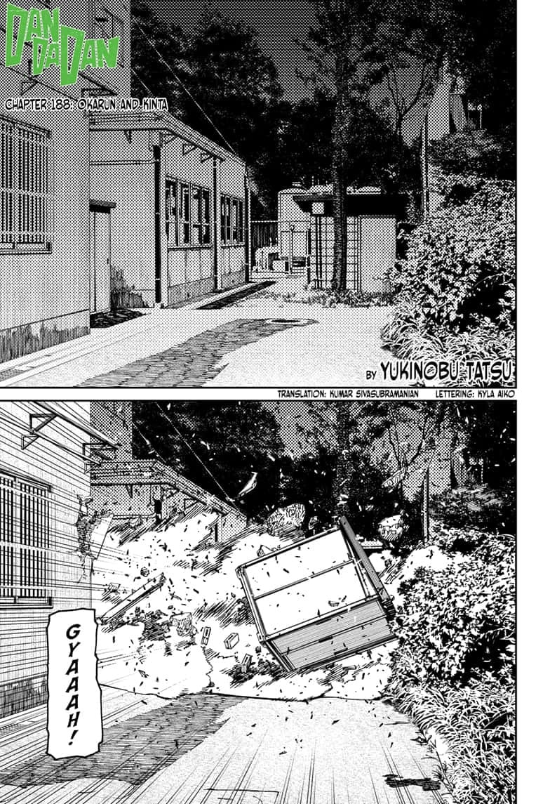 Dandadan Chapter 188 page 1 - 