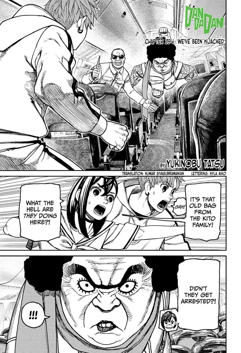 Dandadan Chapter 194 page 1 - 
