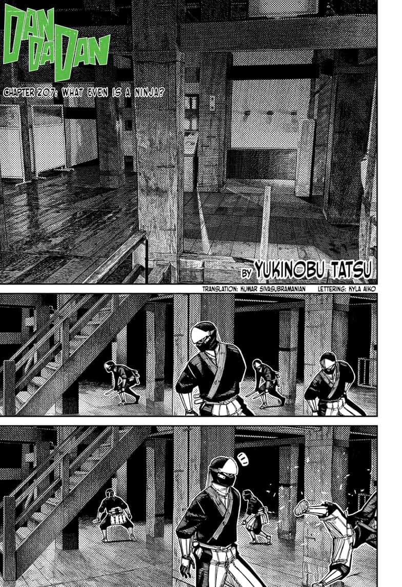 Dandadan Chapter 207 page 1 - 