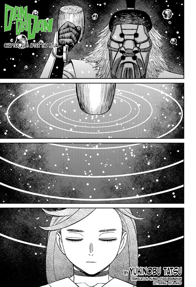 Dandadan Chapter 210 page 1 - 