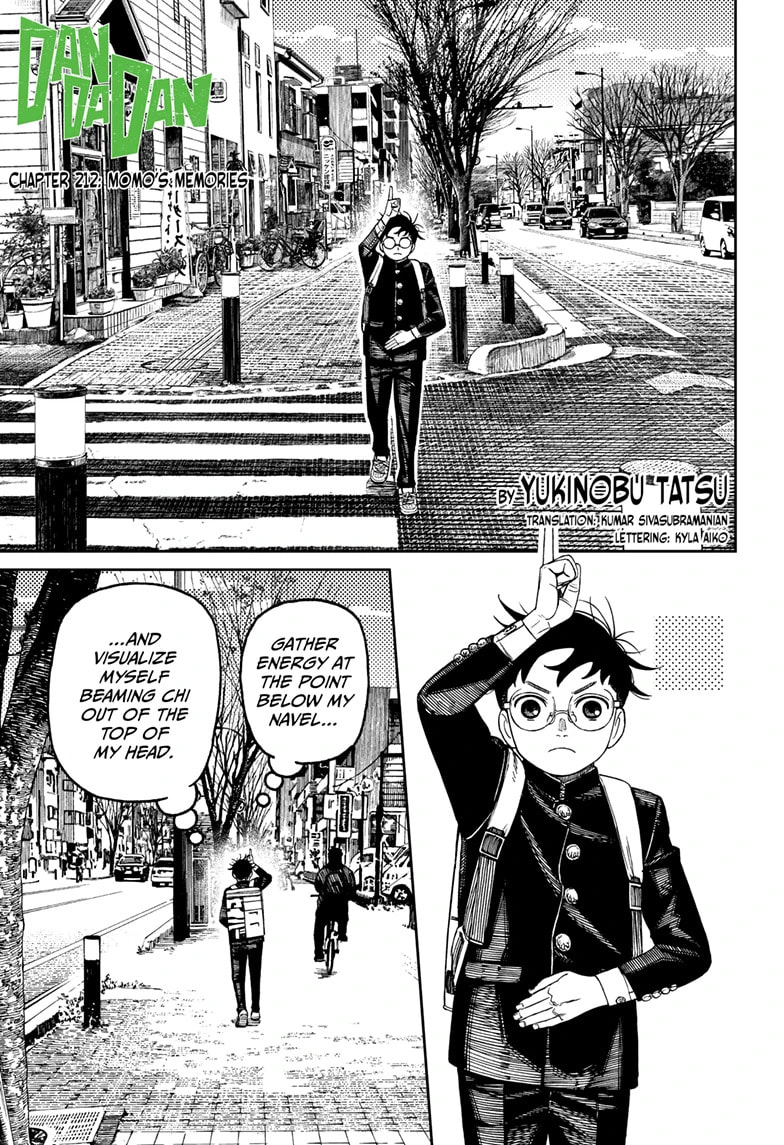 Dandadan Chapter 211.1 page 1 - 
