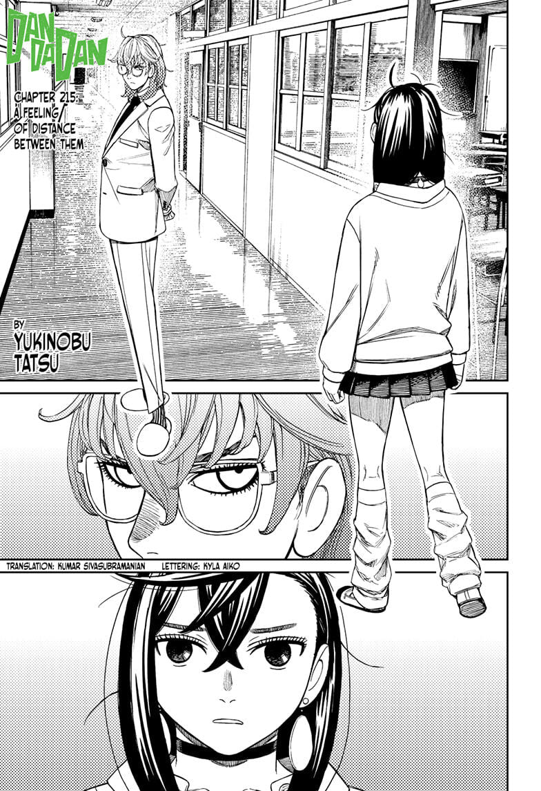 Dandadan Chapter 215 page 1 - 