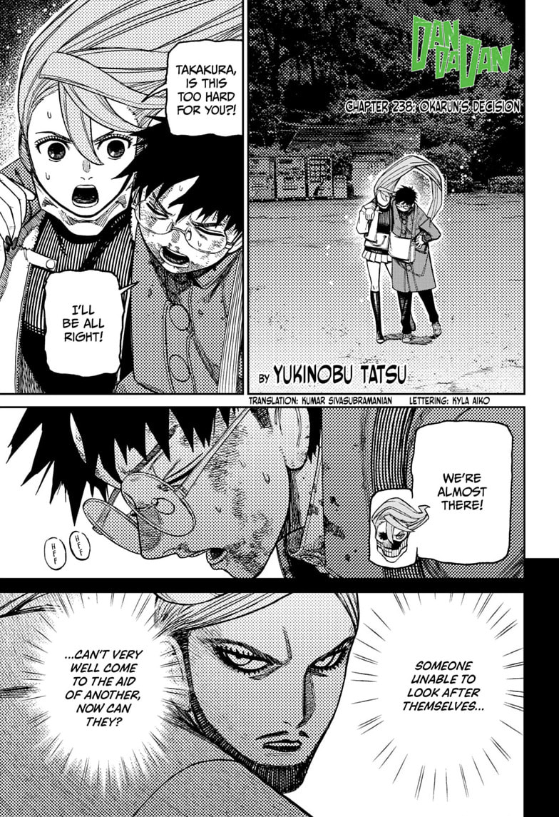 Dandadan Chapter 238 page 1 - 