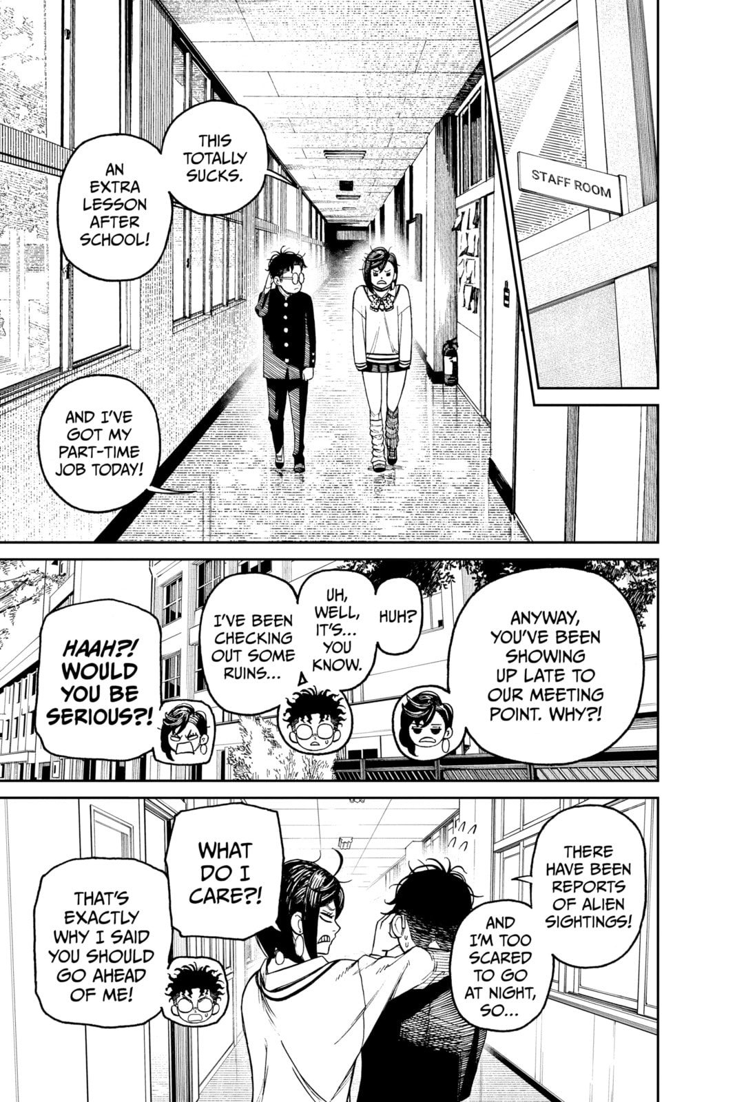 Dandadan Chapter 40.1 page 3 - 