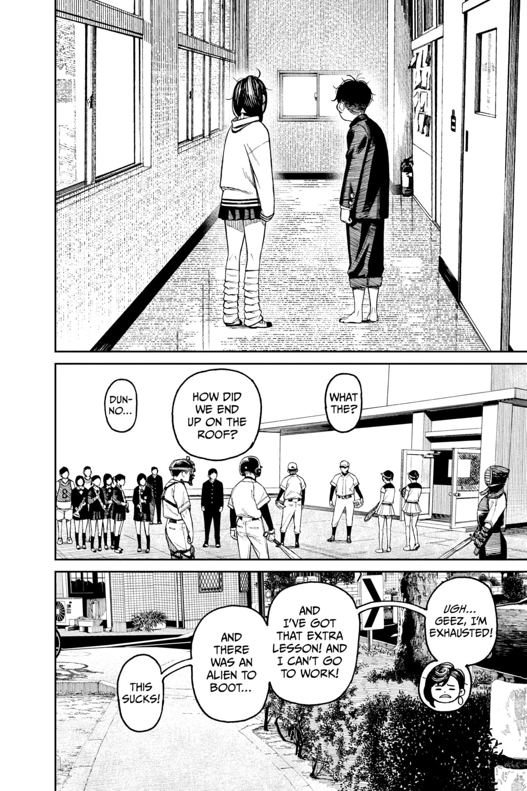 Dandadan Chapter 40.1 page 28 - 