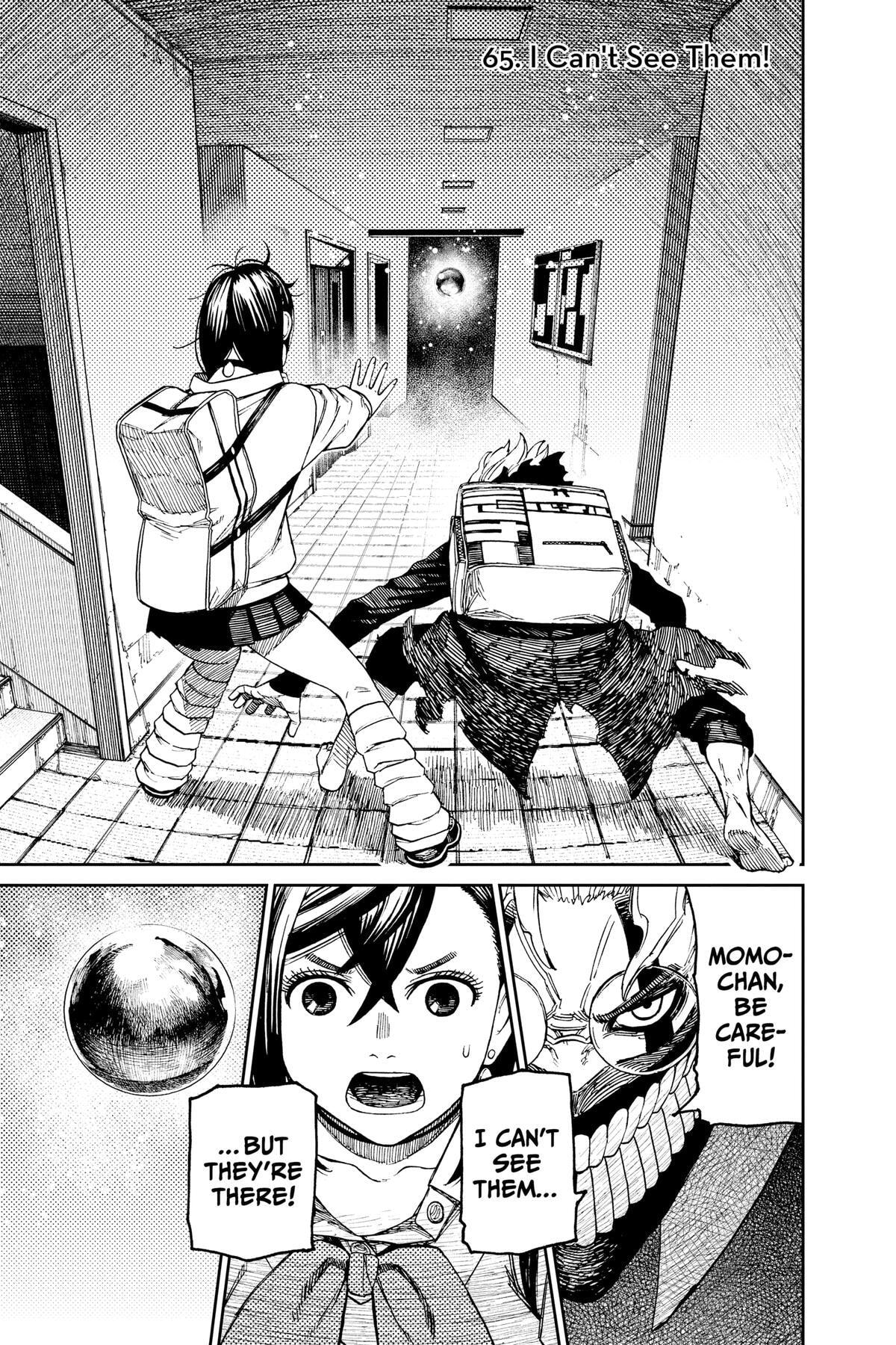 Dandadan Chapter 65 page 1 - 