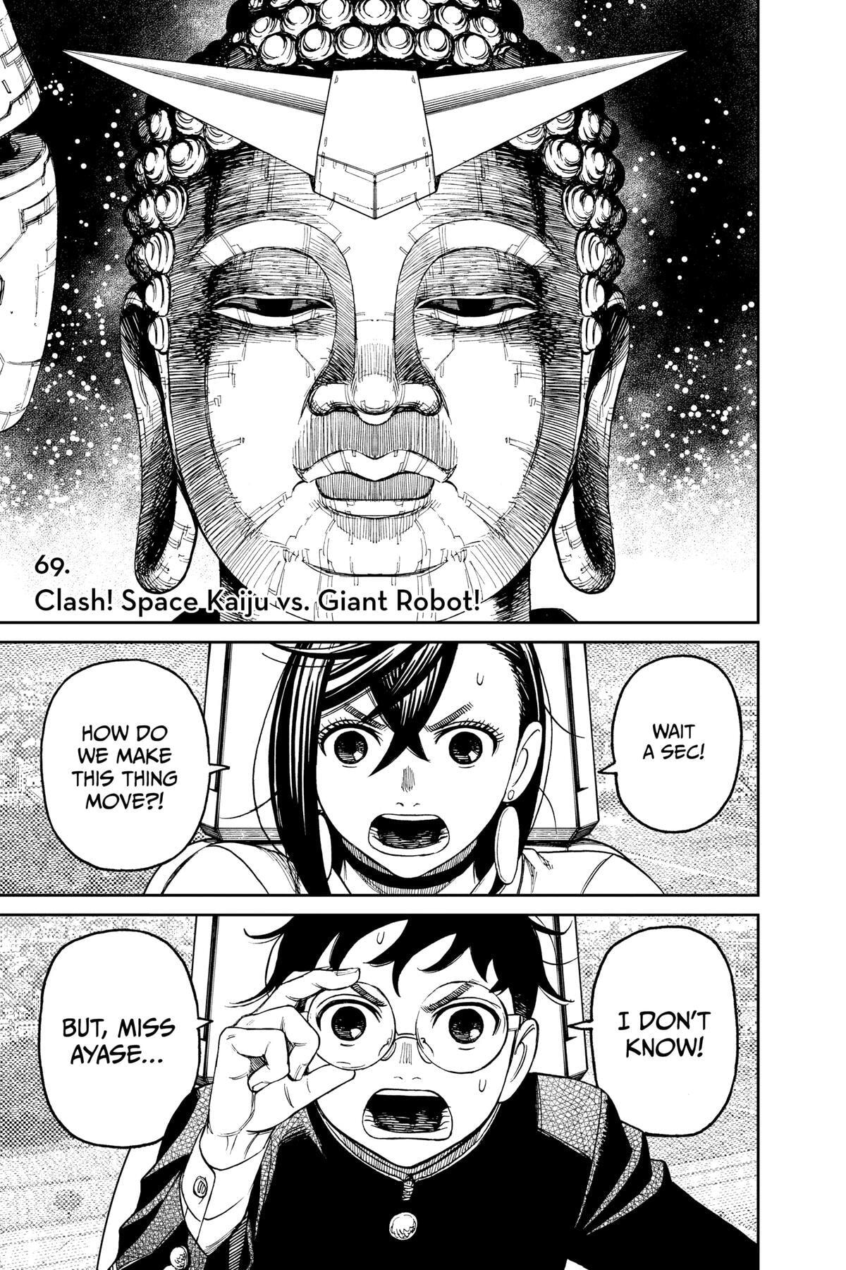 Dandadan Chapter 69 page 1 - 