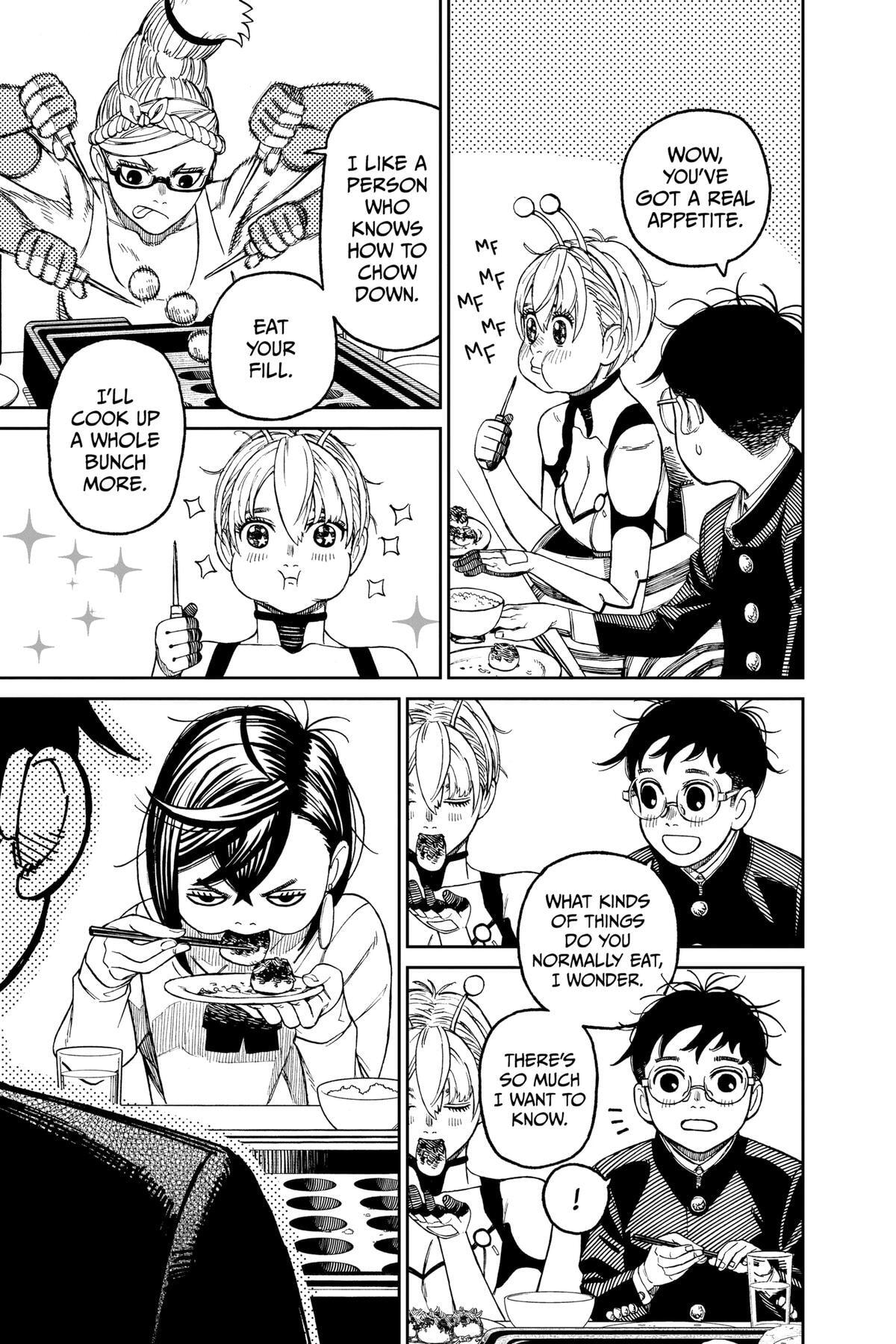 Dandadan Chapter 73 page 8 - 
