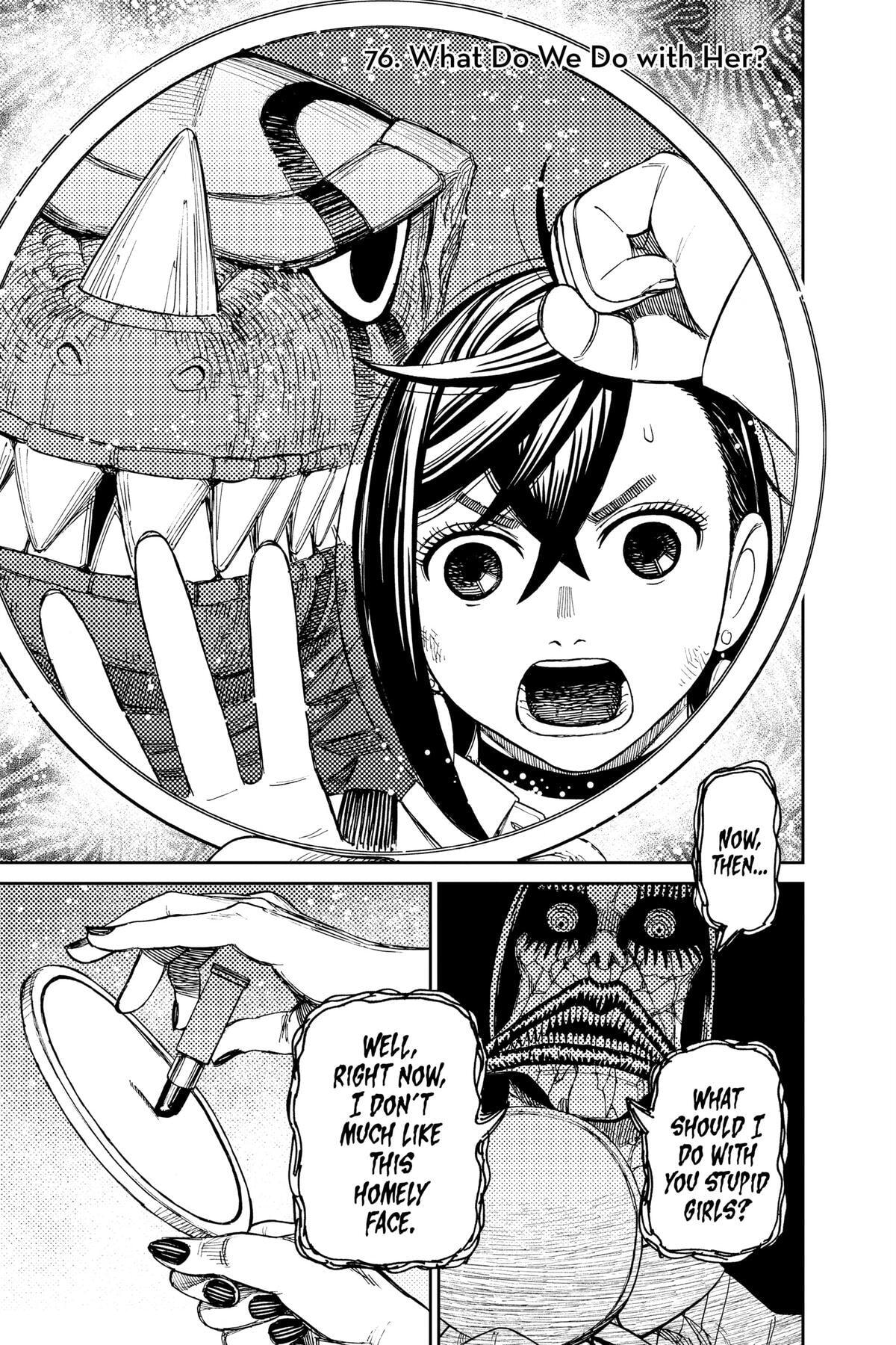 Dandadan Chapter 76 page 1 - 