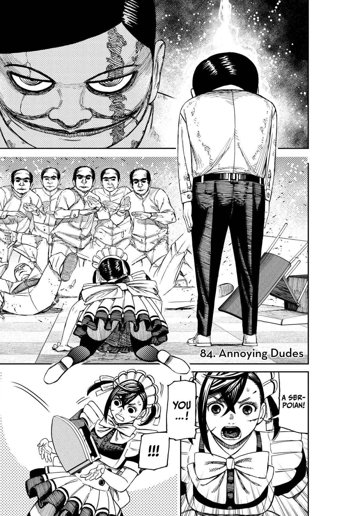 Dandadan Chapter 84 page 1 - 