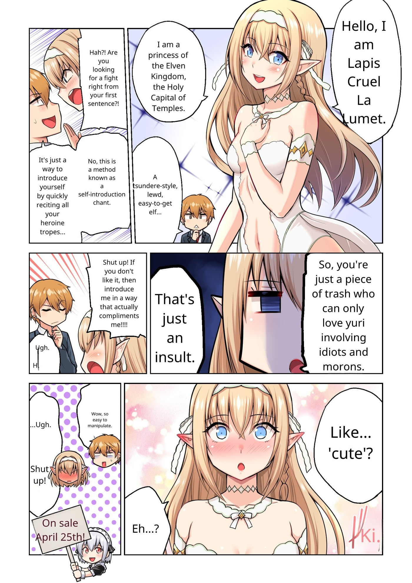 Danshi Kinsei Game Sekai de Ore ga Yaru Beki Yuiitsu no Koto: Yuri no Aida ni Hasamaru Otoko Toshite Tensei Shite Shimaimashita Chapter 0 page 6 - 