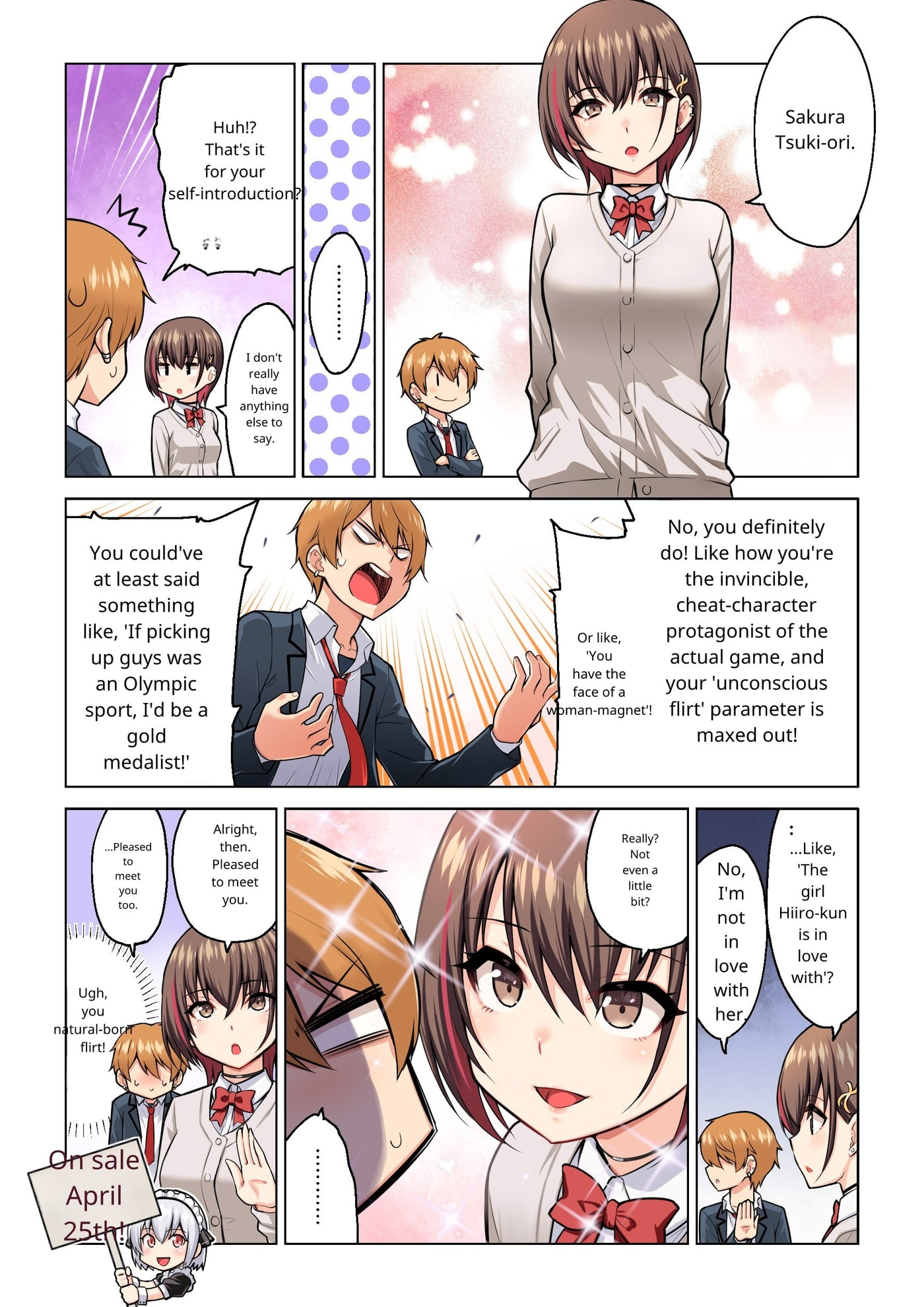 Danshi Kinsei Game Sekai de Ore ga Yaru Beki Yuiitsu no Koto: Yuri no Aida ni Hasamaru Otoko Toshite Tensei Shite Shimaimashita Chapter 0 page 8 - 