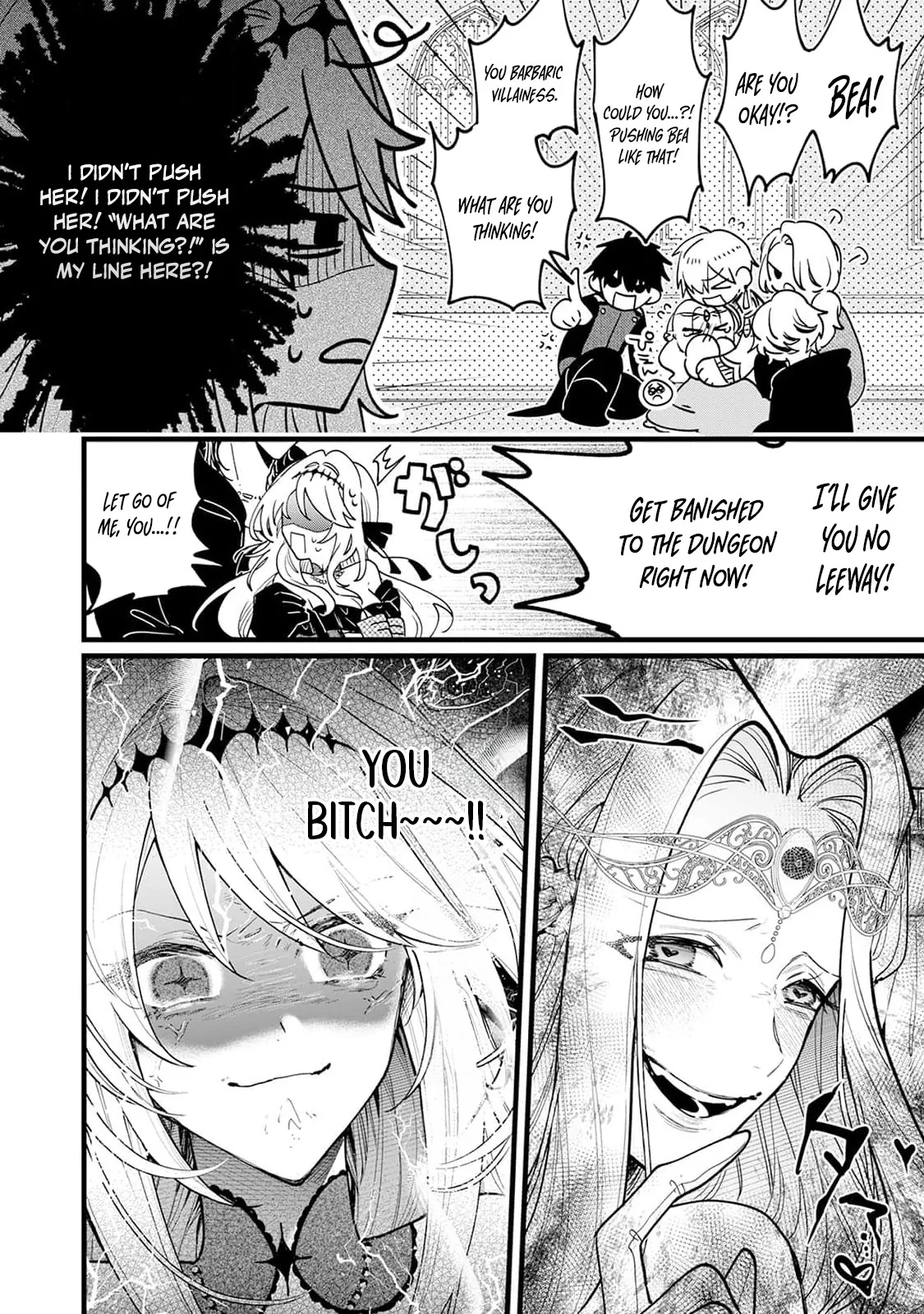 Danzai = Erotic Trap Dungeon!? ~Akuyaku Reijou ni Tensei Shitara Enzai de Tsuihou Sareta no de Kouryaku Taishou no Assassin to Touha Shimasu~ Chapter 1 page 13 - 