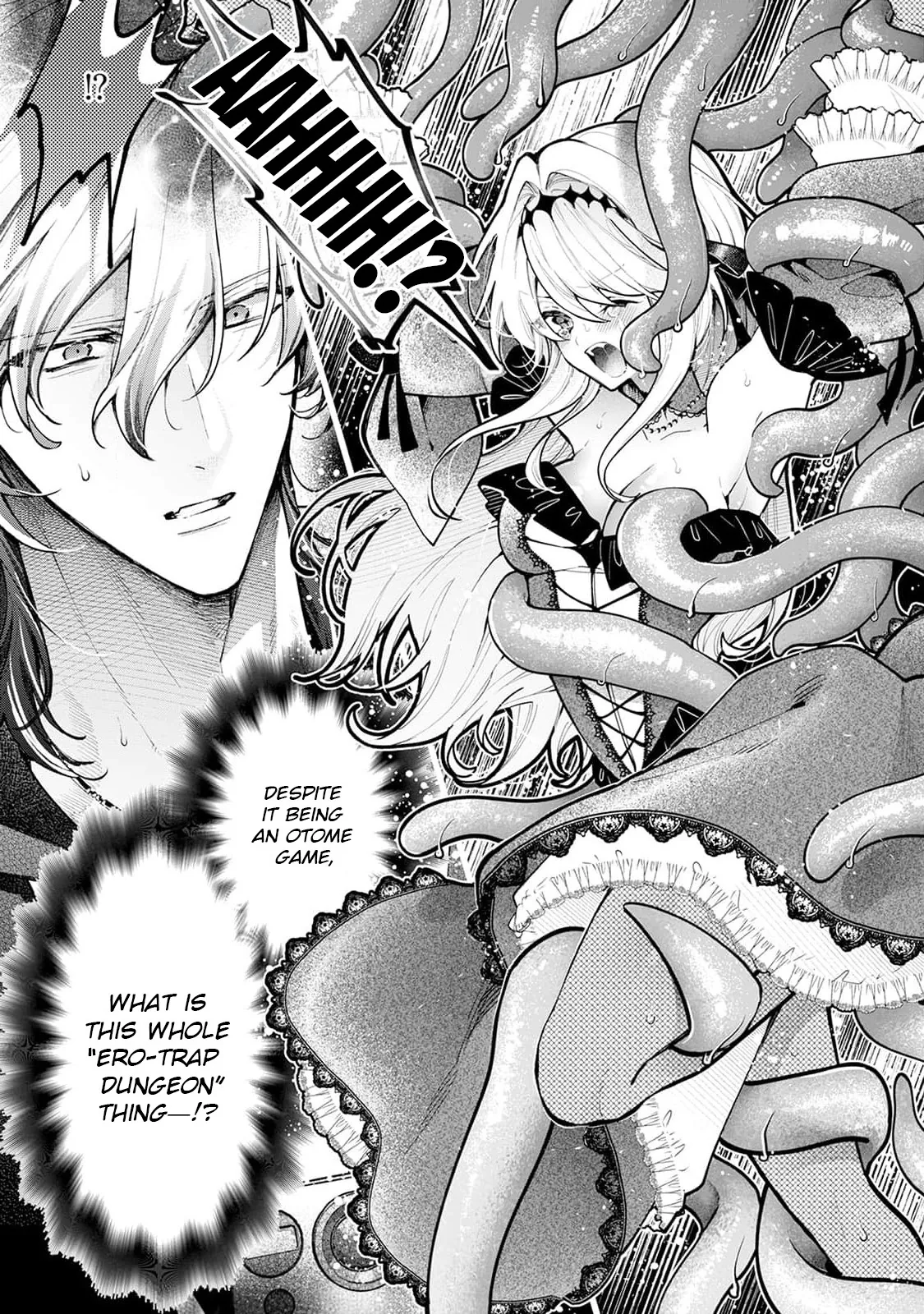 Danzai = Erotic Trap Dungeon!? ~Akuyaku Reijou ni Tensei Shitara Enzai de Tsuihou Sareta no de Kouryaku Taishou no Assassin to Touha Shimasu~ Chapter 1 page 6 - 