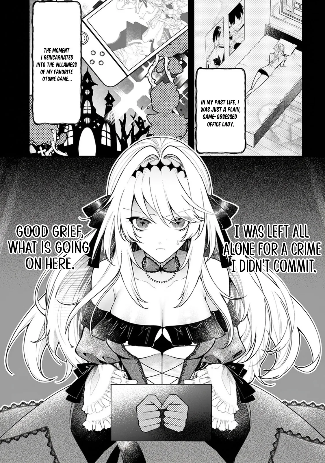 Danzai = Erotic Trap Dungeon!? ~Akuyaku Reijou ni Tensei Shitara Enzai de Tsuihou Sareta no de Kouryaku Taishou no Assassin to Touha Shimasu~ Chapter 1 page 7 - 