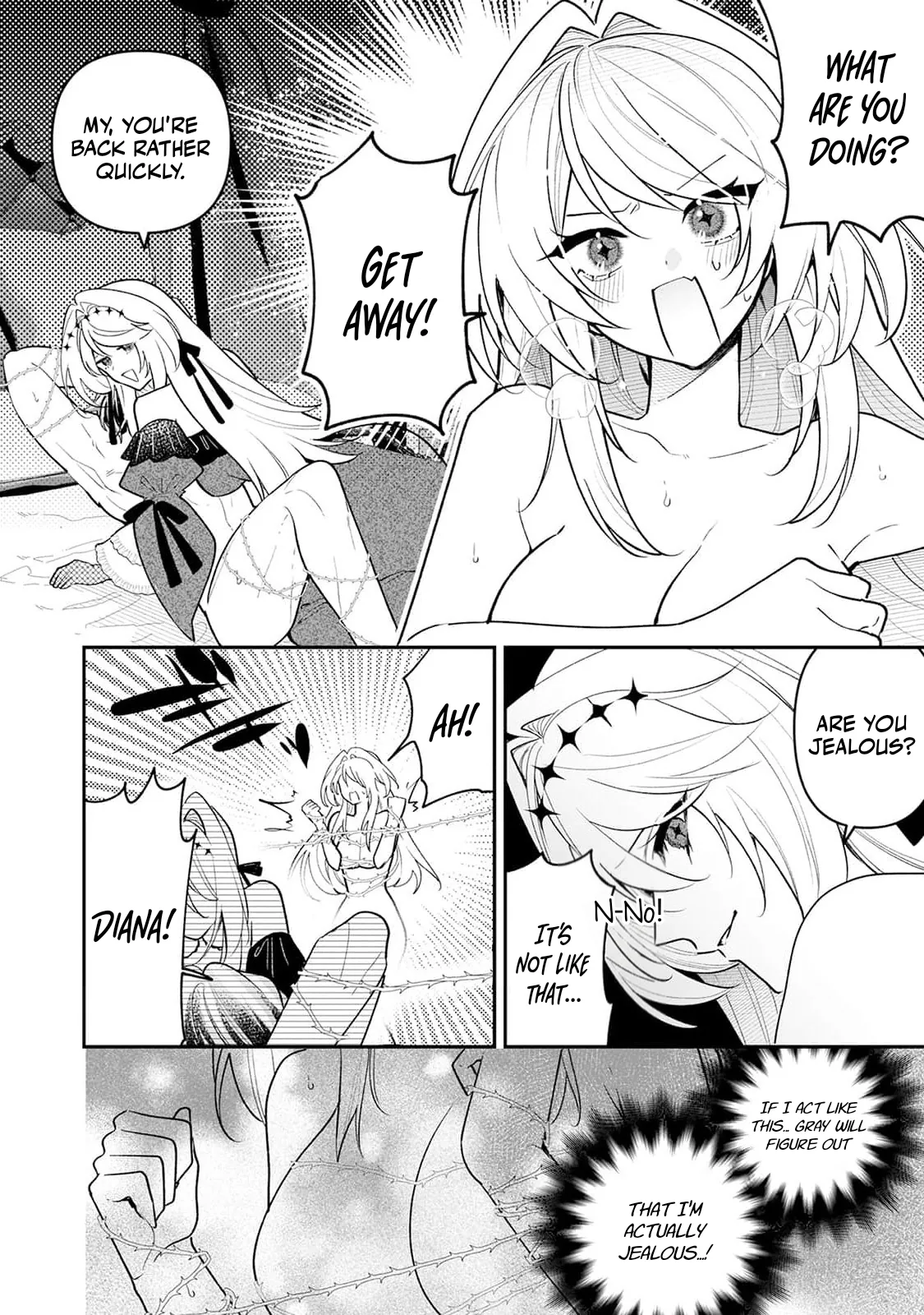 Danzai = Erotic Trap Dungeon!? ~Akuyaku Reijou ni Tensei Shitara Enzai de Tsuihou Sareta no de Kouryaku Taishou no Assassin to Touha Shimasu~ Chapter 10 page 17 - 