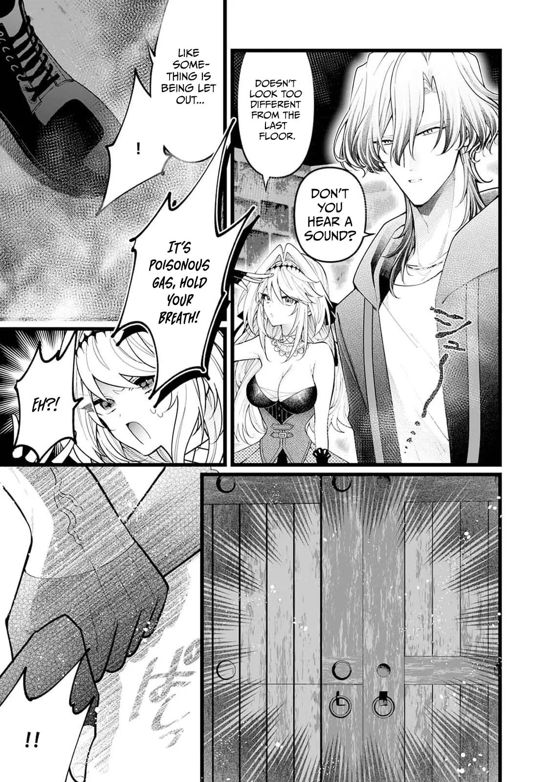 Danzai = Erotic Trap Dungeon!? ~Akuyaku Reijou ni Tensei Shitara Enzai de Tsuihou Sareta no de Kouryaku Taishou no Assassin to Touha Shimasu~ Chapter 2 page 11 - 