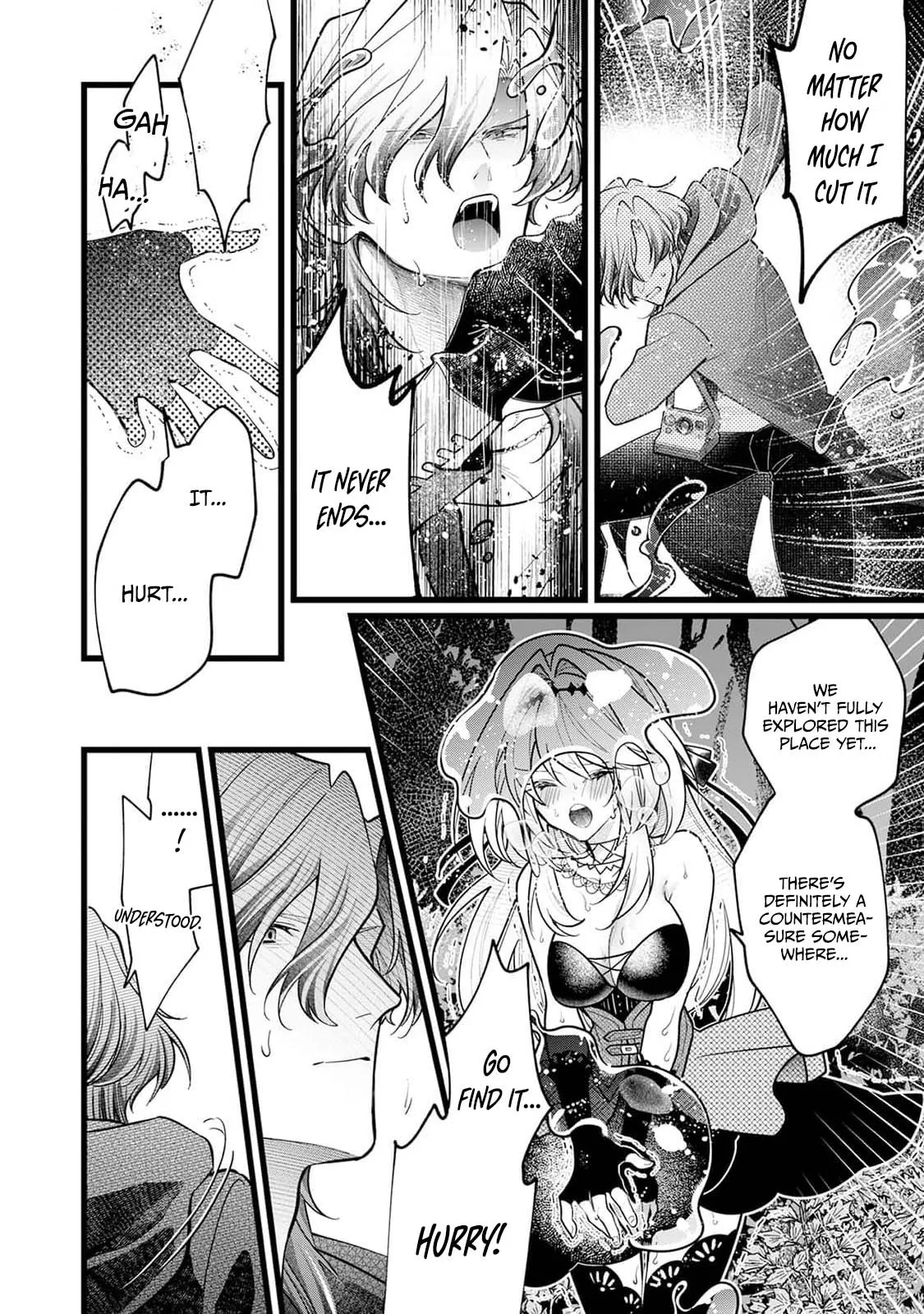 Danzai = Erotic Trap Dungeon!? ~Akuyaku Reijou ni Tensei Shitara Enzai de Tsuihou Sareta no de Kouryaku Taishou no Assassin to Touha Shimasu~ Chapter 2 page 18 - 