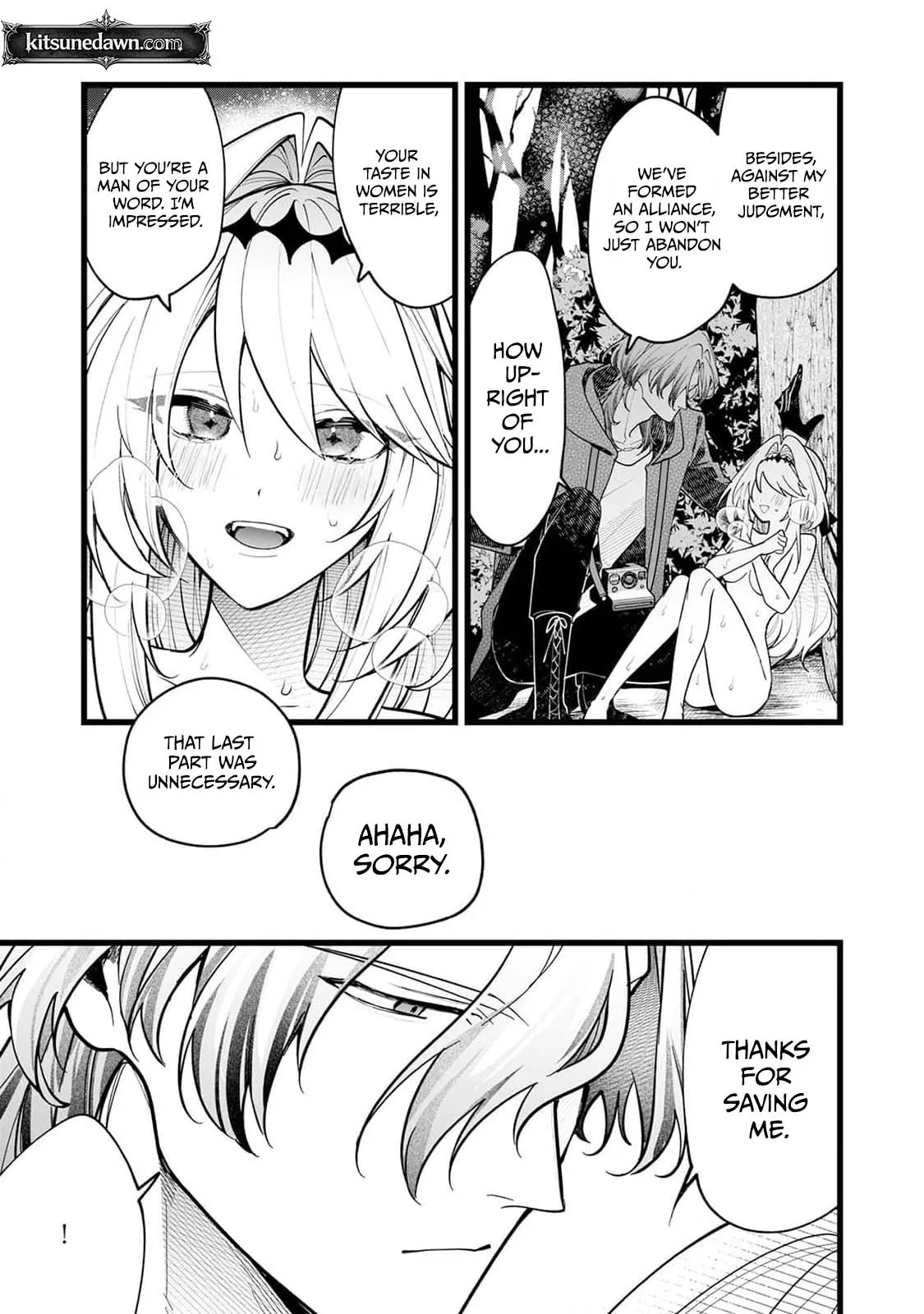 Danzai = Erotic Trap Dungeon!? ~Akuyaku Reijou ni Tensei Shitara Enzai de Tsuihou Sareta no de Kouryaku Taishou no Assassin to Touha Shimasu~ Chapter 2 page 29 - 