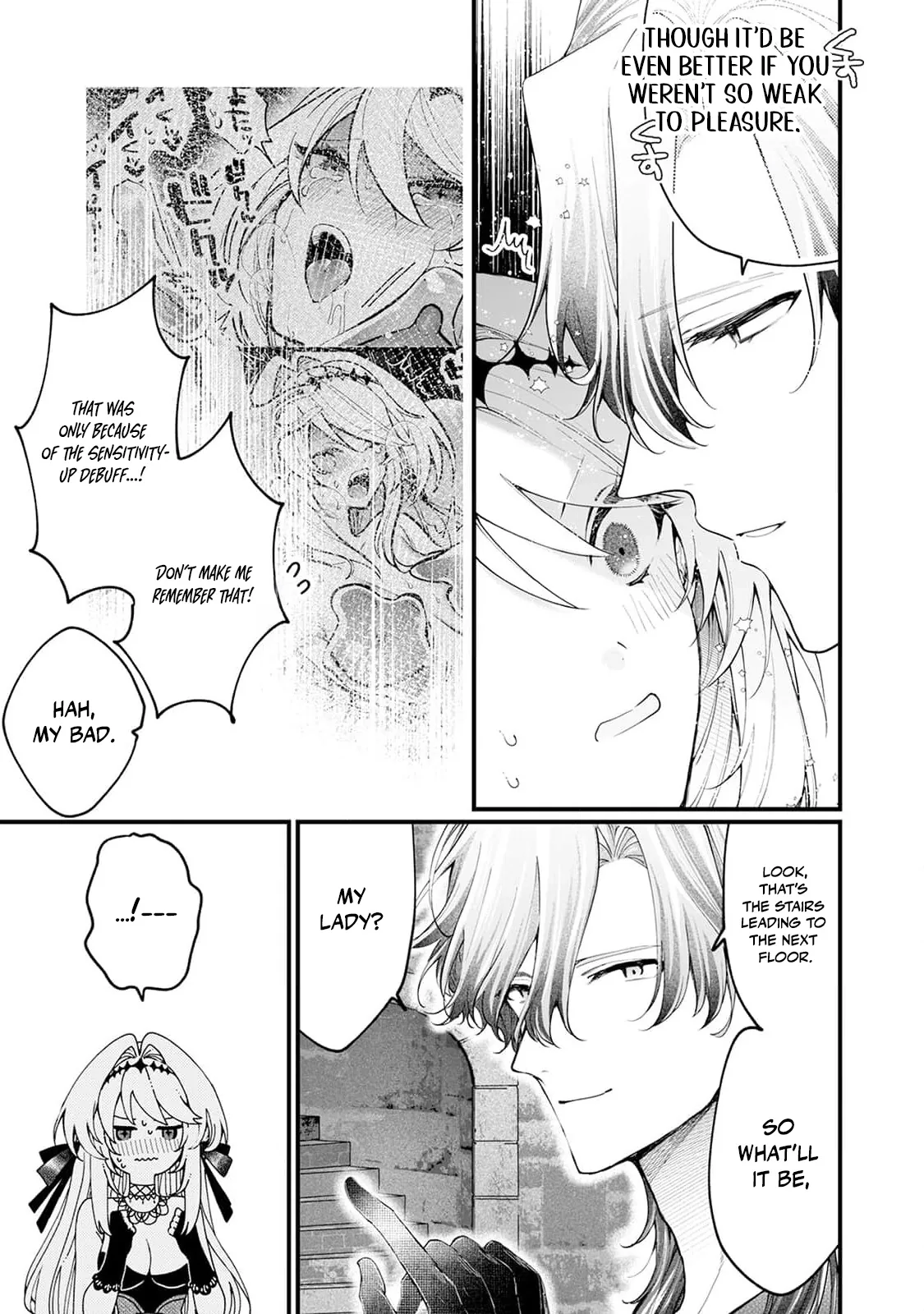 Danzai = Erotic Trap Dungeon!? ~Akuyaku Reijou ni Tensei Shitara Enzai de Tsuihou Sareta no de Kouryaku Taishou no Assassin to Touha Shimasu~ Chapter 3 page 13 - 