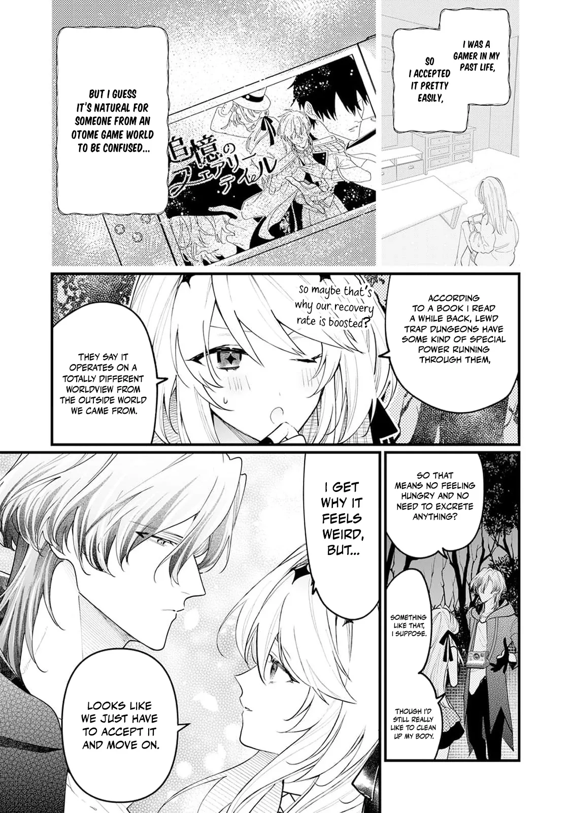 Danzai = Erotic Trap Dungeon!? ~Akuyaku Reijou ni Tensei Shitara Enzai de Tsuihou Sareta no de Kouryaku Taishou no Assassin to Touha Shimasu~ Chapter 3 page 10 - 