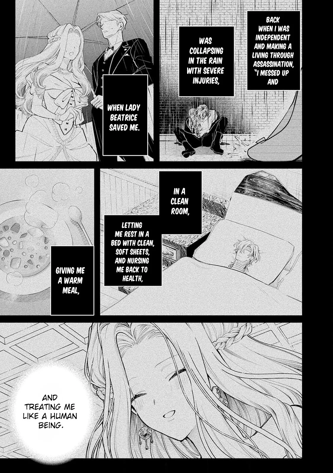 Danzai = Erotic Trap Dungeon!? ~Akuyaku Reijou ni Tensei Shitara Enzai de Tsuihou Sareta no de Kouryaku Taishou no Assassin to Touha Shimasu~ Chapter 4 page 12 - 