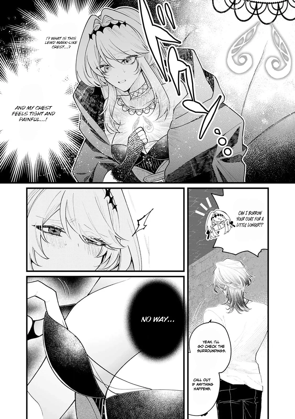Danzai = Erotic Trap Dungeon!? ~Akuyaku Reijou ni Tensei Shitara Enzai de Tsuihou Sareta no de Kouryaku Taishou no Assassin to Touha Shimasu~ Chapter 5 page 13 - 