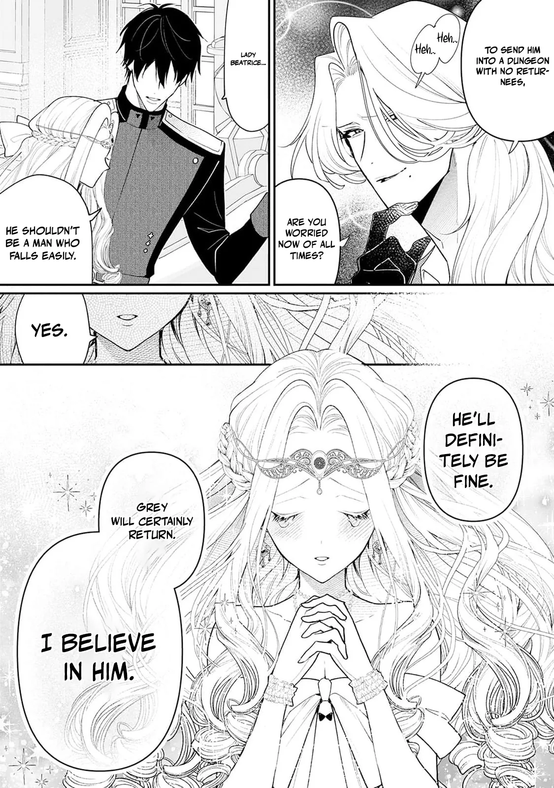 Danzai = Erotic Trap Dungeon!? ~Akuyaku Reijou ni Tensei Shitara Enzai de Tsuihou Sareta no de Kouryaku Taishou no Assassin to Touha Shimasu~ Chapter 8 page 30 - 