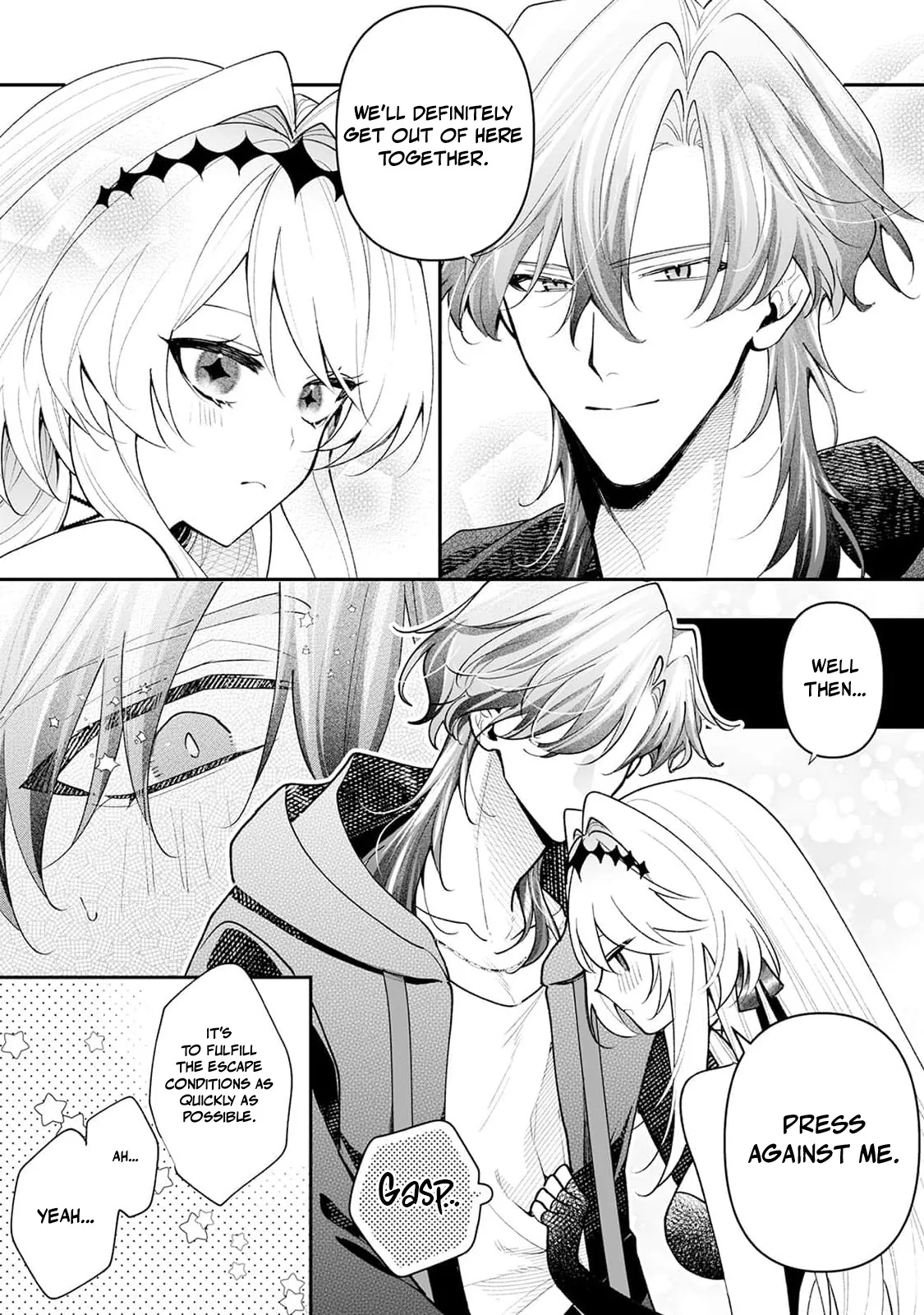 Danzai = Erotic Trap Dungeon!? ~Akuyaku Reijou ni Tensei Shitara Enzai de Tsuihou Sareta no de Kouryaku Taishou no Assassin to Touha Shimasu~ Chapter 8 page 10 - 