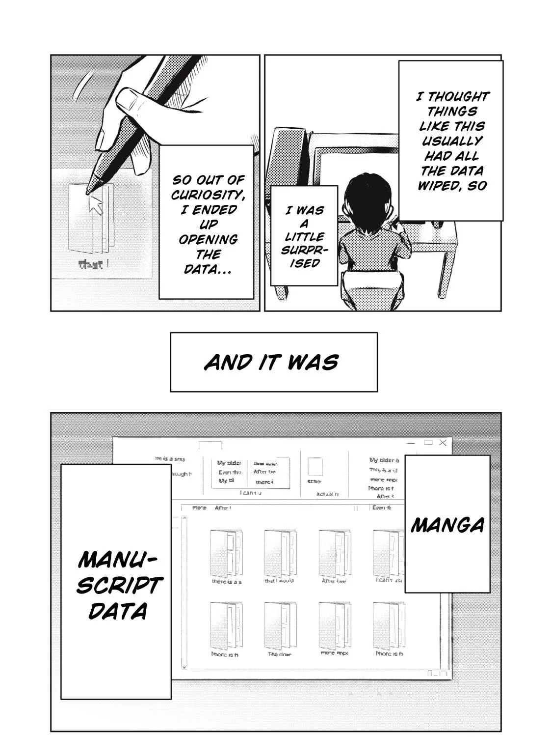 Dareka ga Kaita Manga Chapter 1 page 5 - 