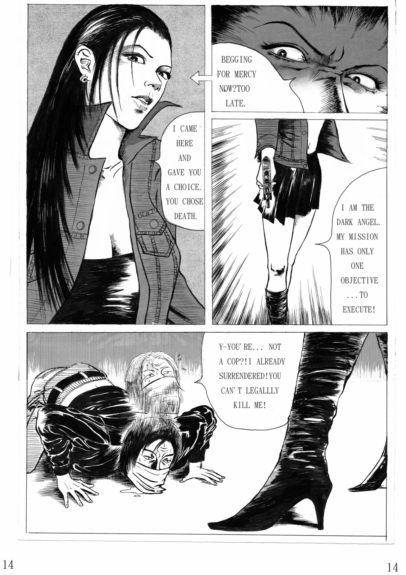 DARK ANGEL Chapter 1 page 14 - 