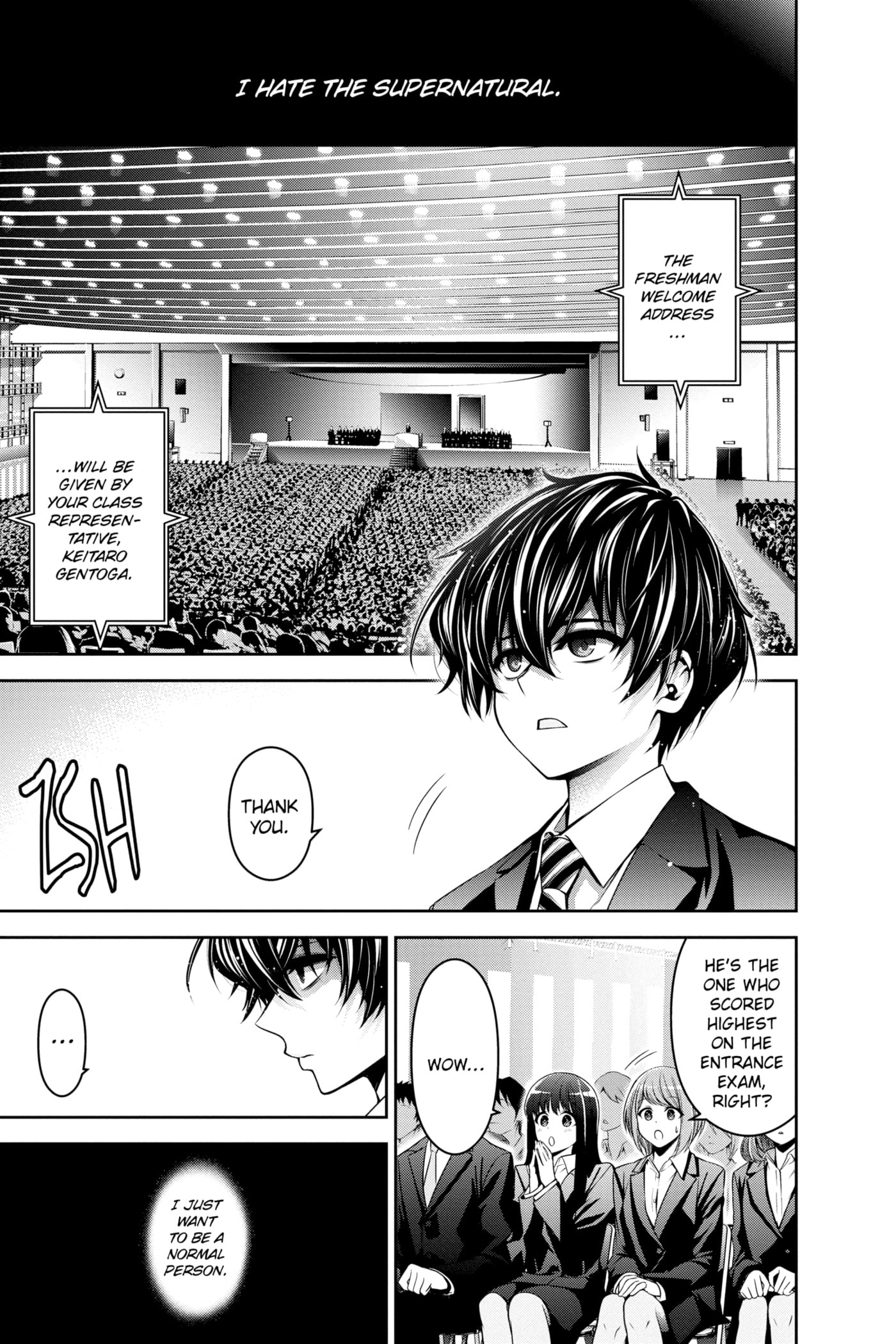 Dark Gathering Chapter 1 page 7 - 