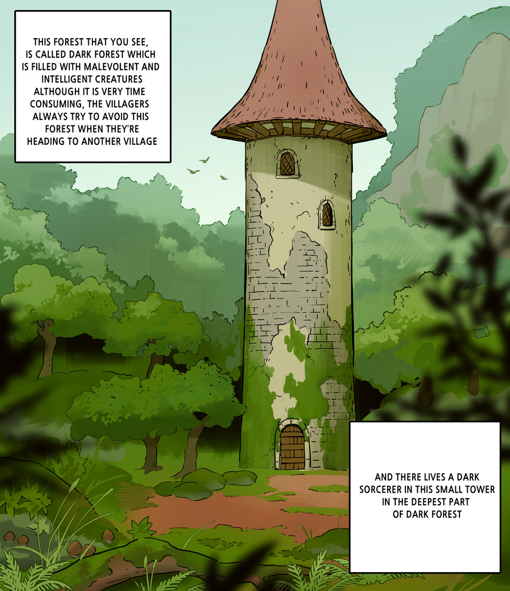 Dark Sorcerer’s Garden Chapter 1 page 1 - 