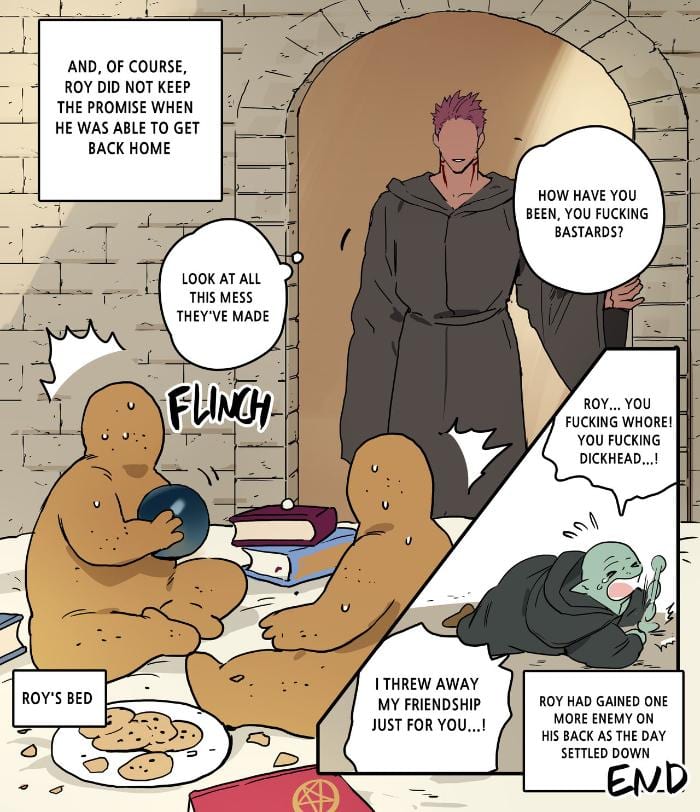 Dark Sorecerer’s defeat Chapter 1 page 34 - 