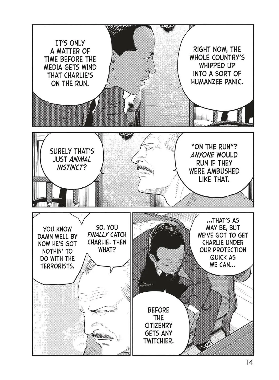 Darwin Jihen Chapter 33 page 14 - 
