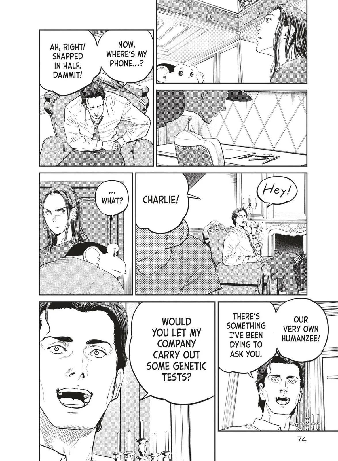 Darwin Jihen Chapter 35 page 12 - 