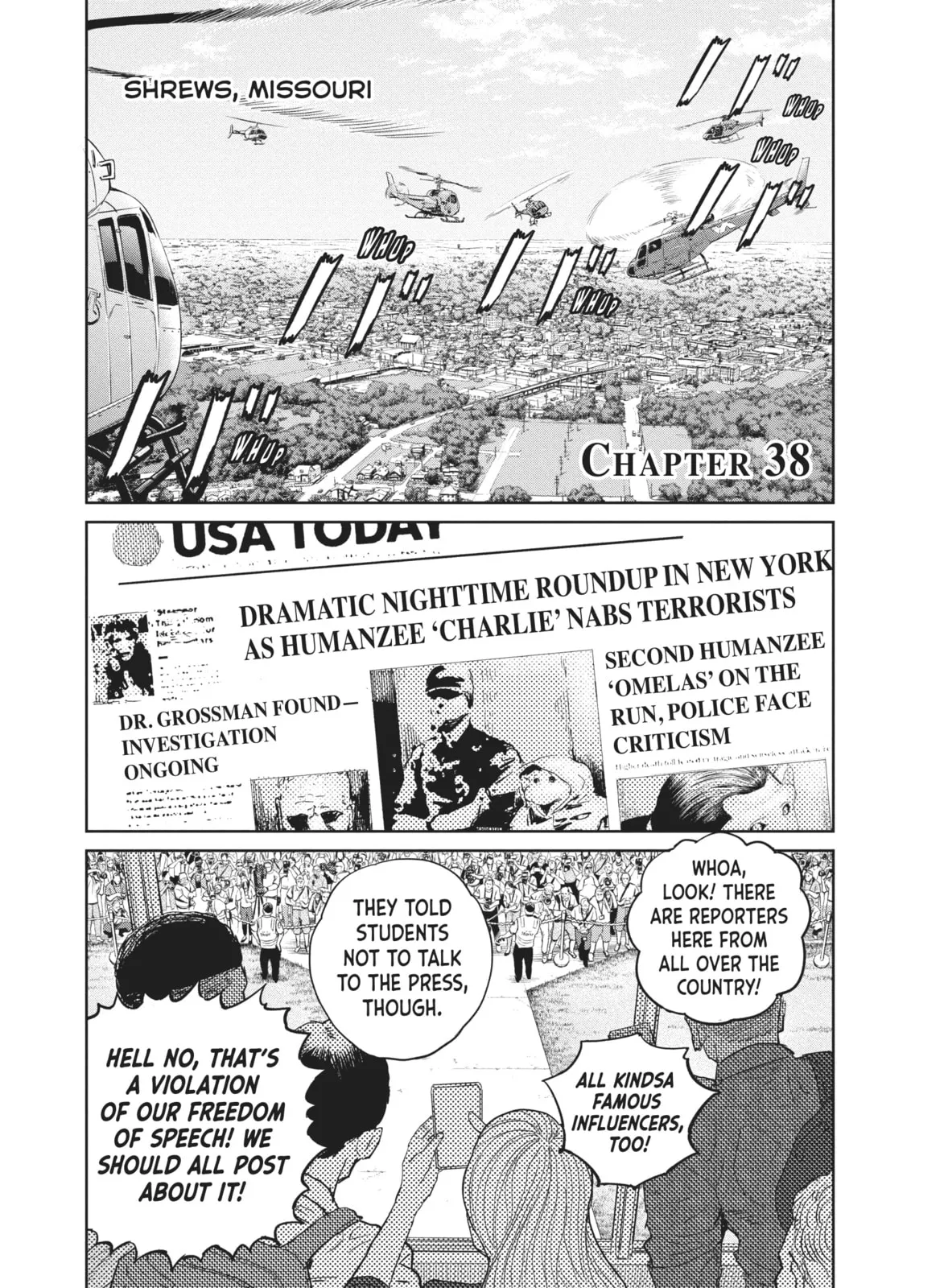 Darwin Jihen Chapter 38 page 1 - 