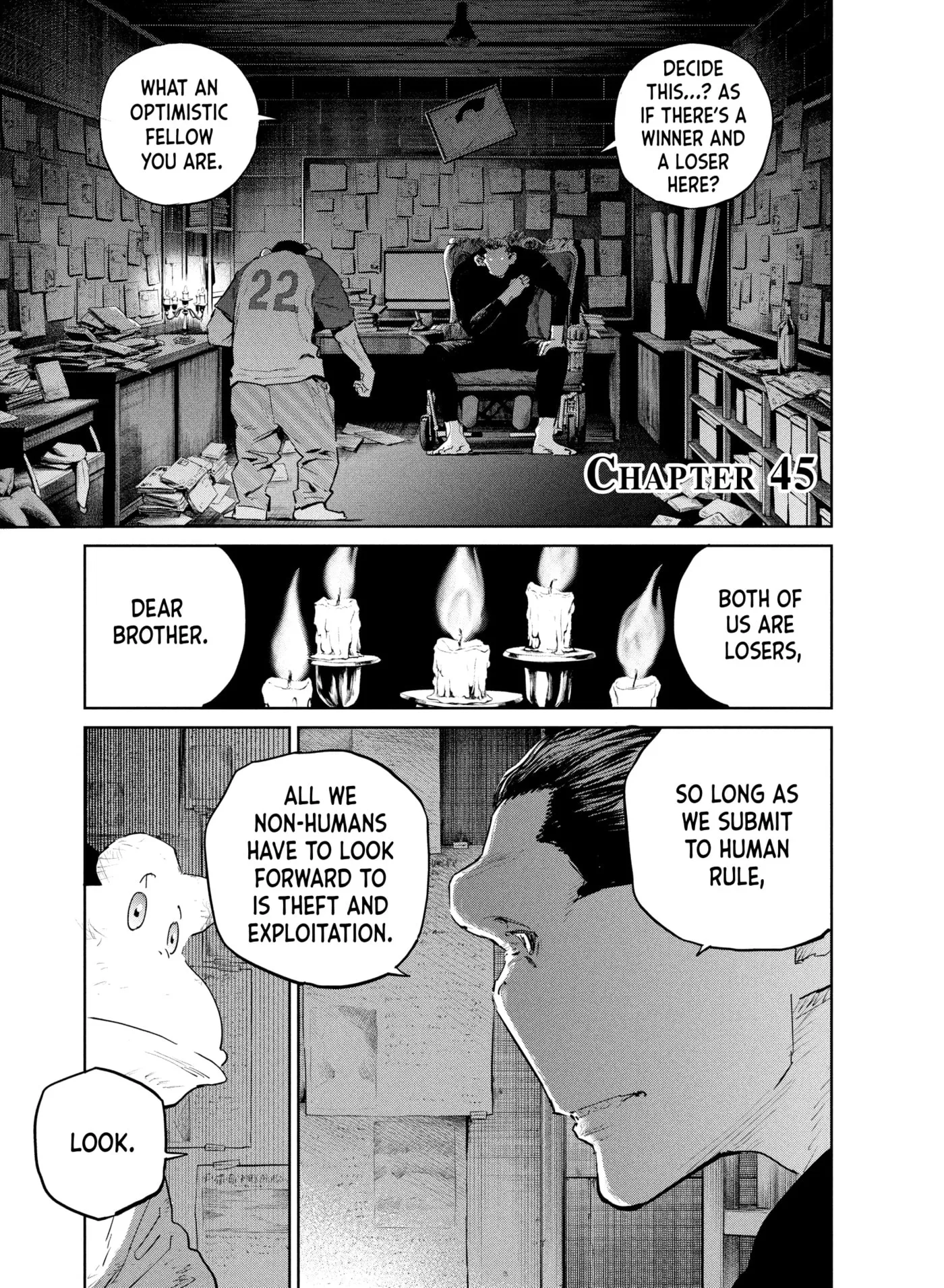 Darwin Jihen Chapter 45 page 1 - 
