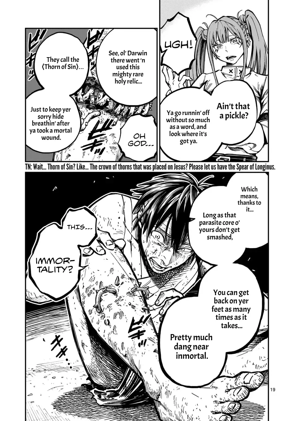 Darwin's Deadly Sins Chapter 2 page 19 - 