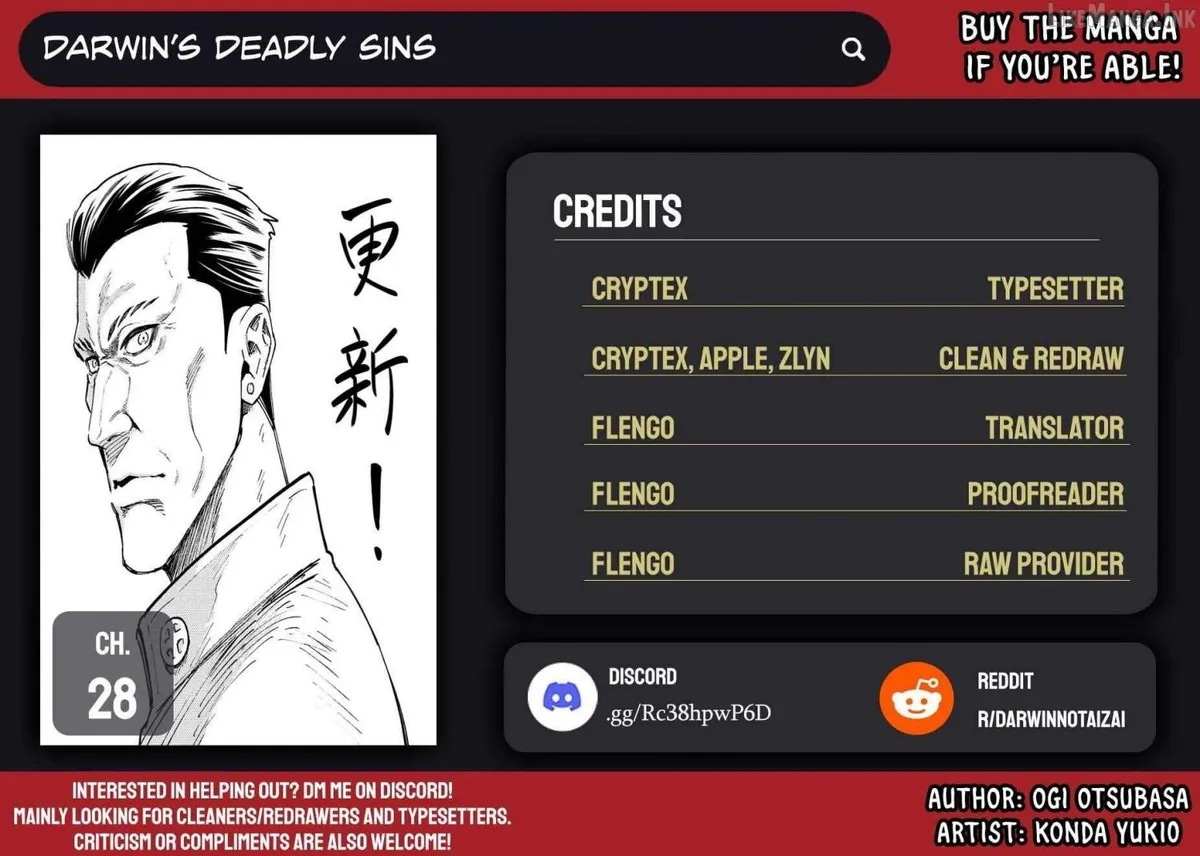 Darwin's Deadly Sins Chapter 28 page 2 - 