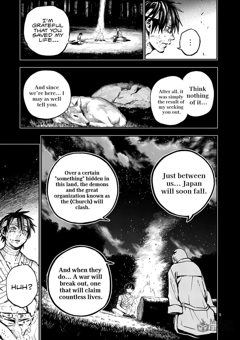 Darwin's Deadly Sins Chapter 3 page 5 - 