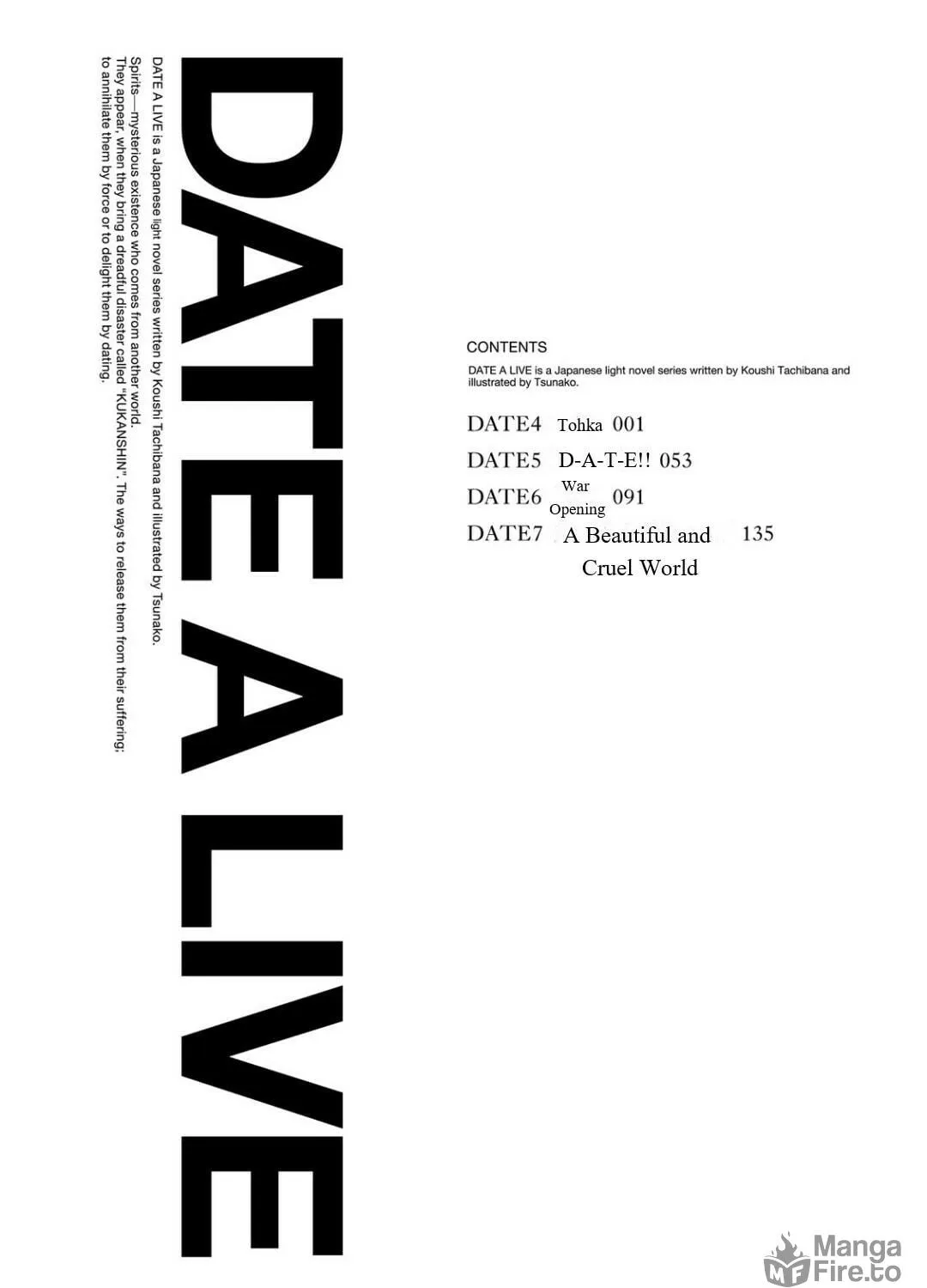 Date A Live - Dead end TOHKA Chapter 4 page 8 - 