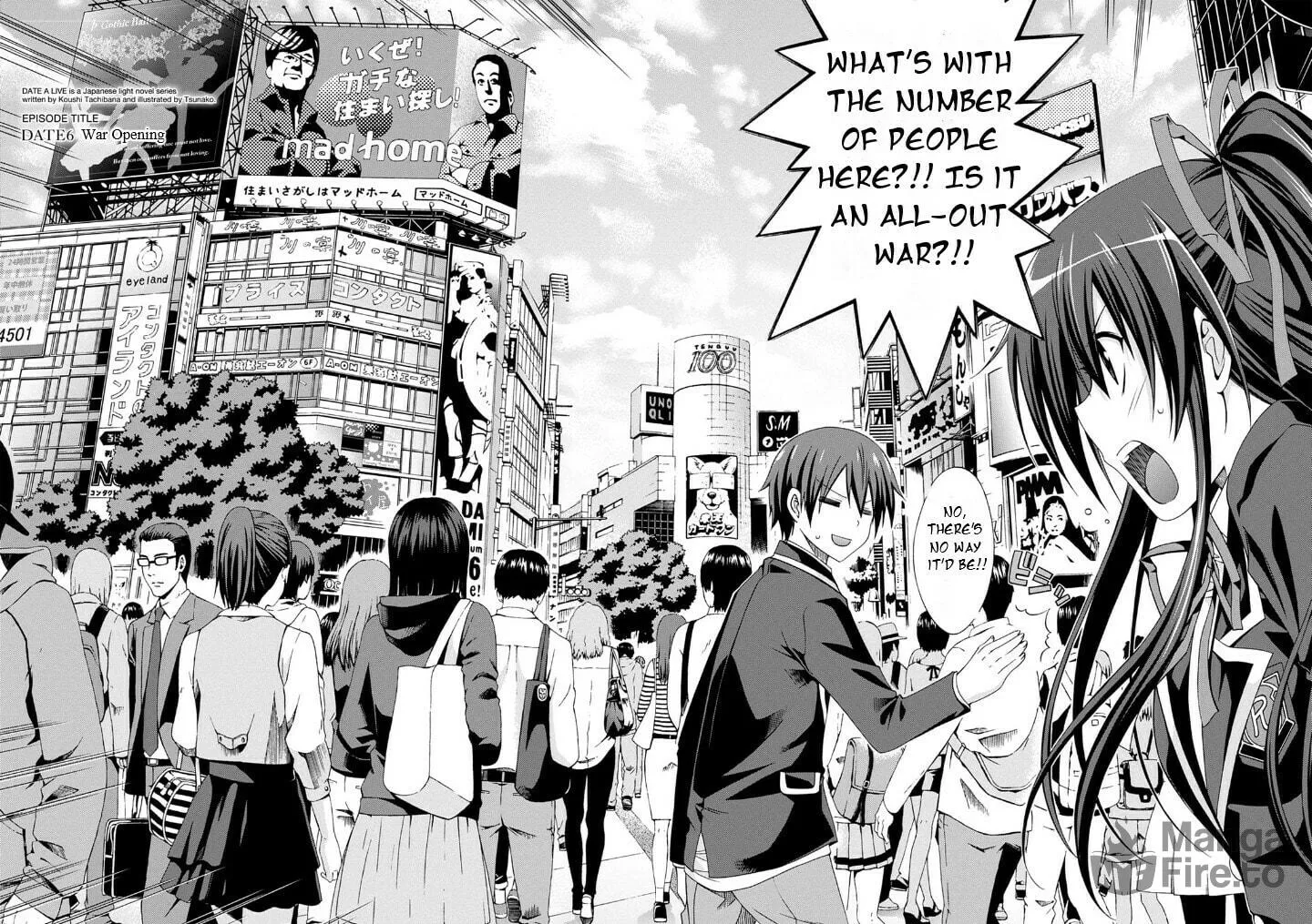 Date A Live - Dead end TOHKA Chapter 6 page 5 - 